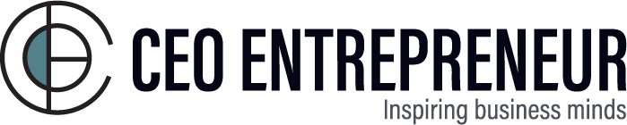 CEO Entrepreneur logo - rectangle slogan